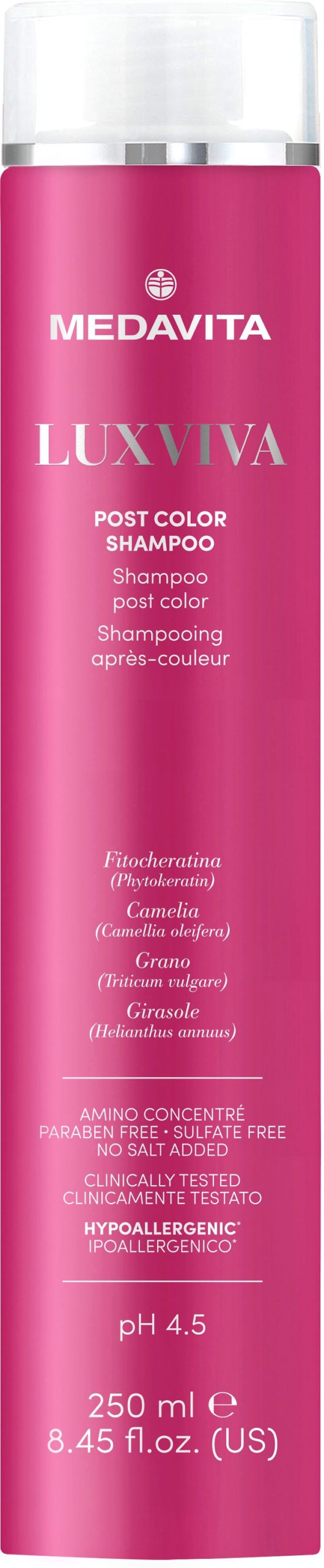 shampoo per capelli colorati