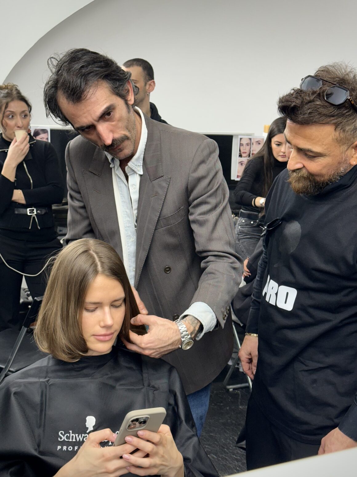 backstage Luisa Spagnoli